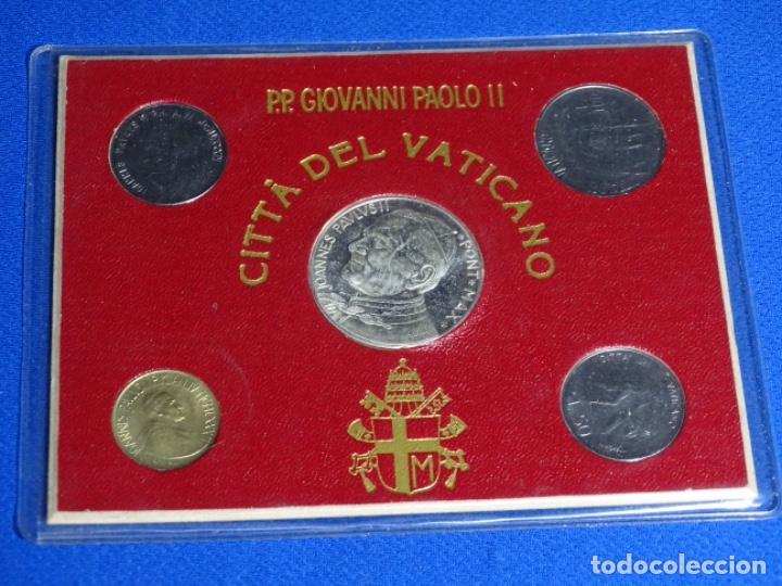 Monedas antiguas de Europa: 5 MONEDAS CITTI DEL VATICANO.JOANNES PAULUS II.