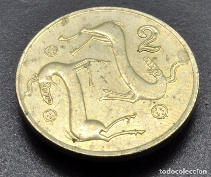 Monedas antiguas de Europa: Chipre, 2 centavos 1994 - Foto 2