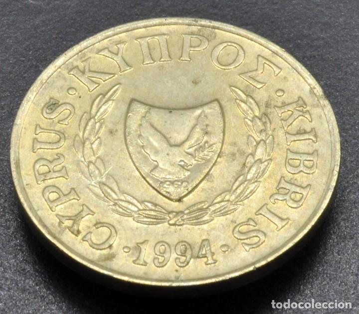 Monedas antiguas de Europa: Chipre, 2 centavos 1994 - Foto 1