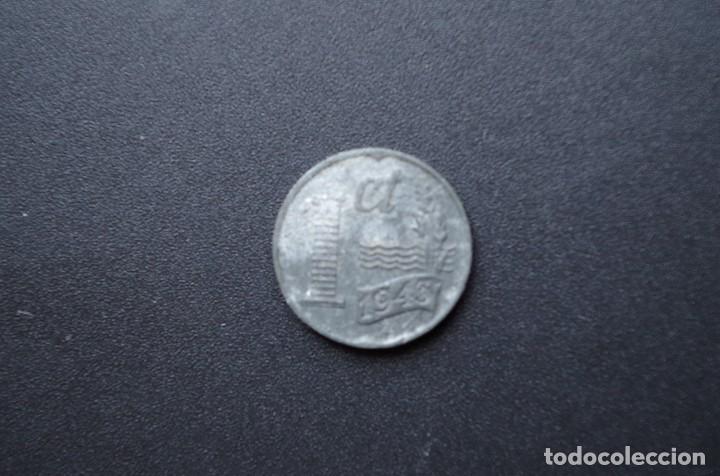 Monedas antiguas de Europa: HOLANDA 1 CENT 1943 - Foto 2