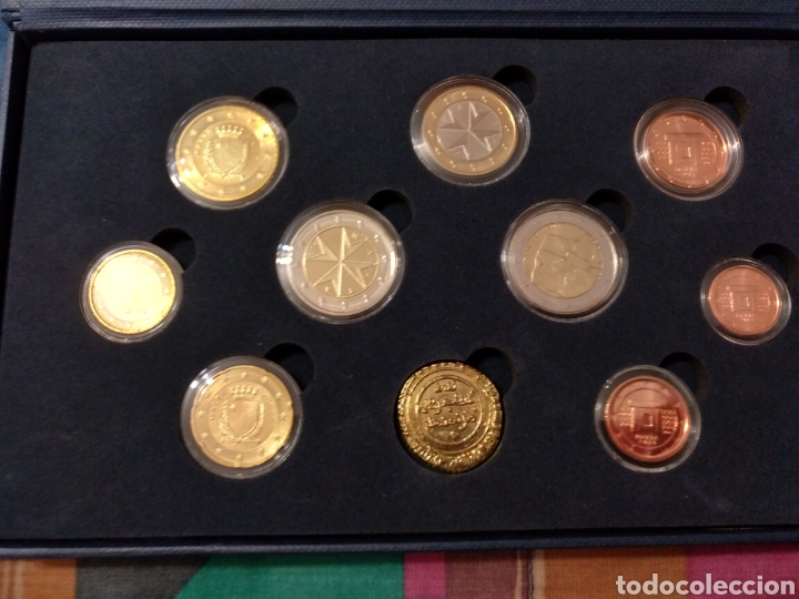 Monedas antiguas de Europa: MALTA CARTERA EURO COIN SET 2014 OFFICIAL ISSUE. SÓLO 25000 EJEMPLARES - Foto 2 - 239829870