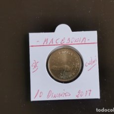 Monedas antiguas de Europa: MACEDONIA 10 DENARI 2017 S/C KM=31