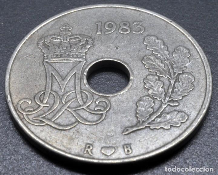 Monedas antiguas de Europa: Dinamarca, 25 ore 1983 - Foto 1