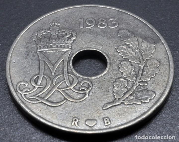 Monedas antiguas de Europa: Dinamarca, 25 ore 1983 - Foto 2