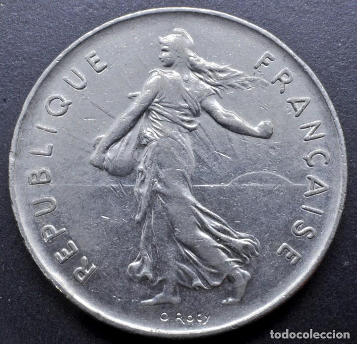 Monedas antiguas de Europa: Francia, 5 francos 1974 - Foto 1