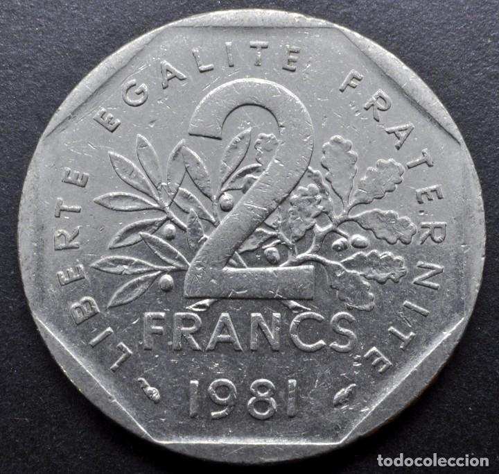 Monedas antiguas de Europa: Francia, 2 francos 1981 - Foto 1
