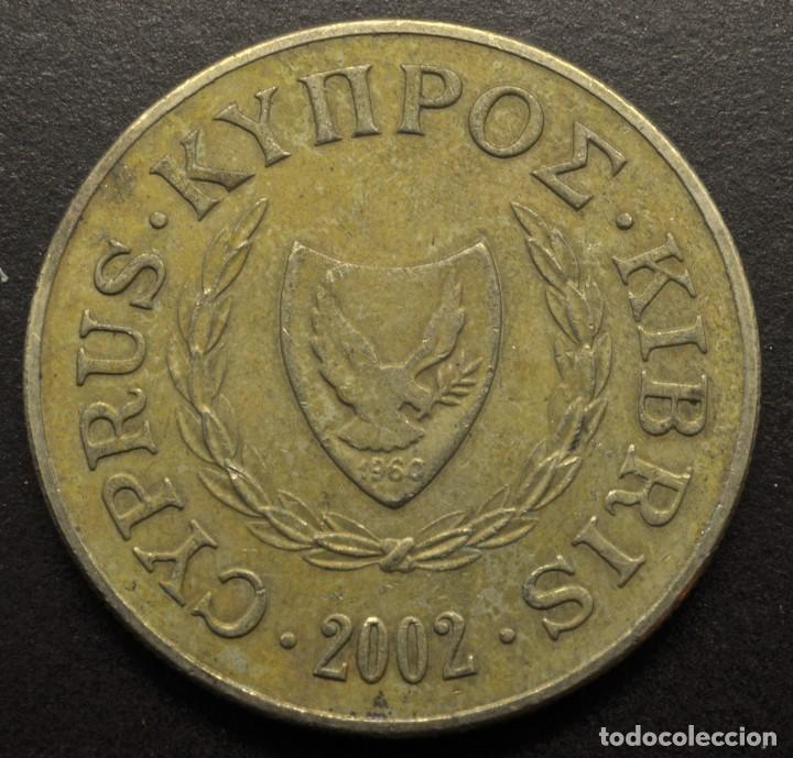 Monedas antiguas de Europa: Chipre, 10 centavos 2002 - Foto 1