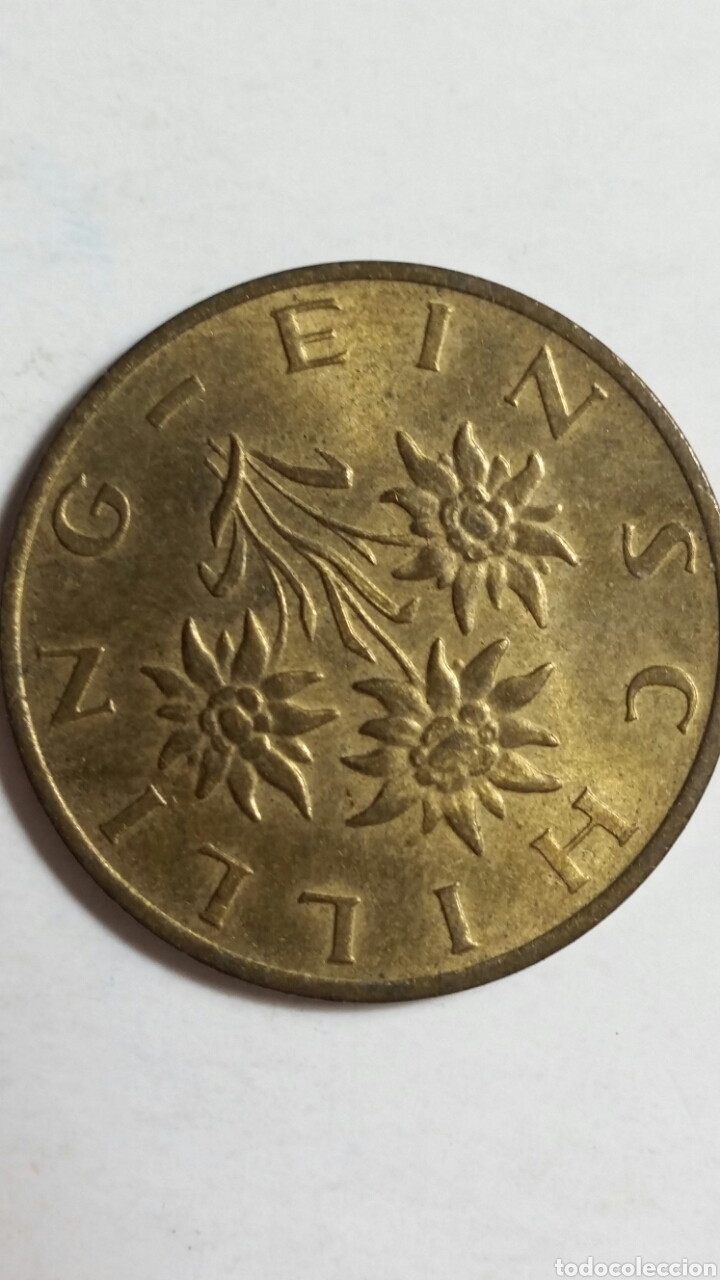 Monedas antiguas de Europa: Moneda de Austria de 1 chelines a&ntilde;o 1987 - Foto 1