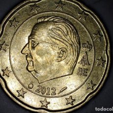 Monedas antiguas de Europa: 20 CENTIMOS CENTS CENT EURO BÉLGICA 2012 CIRCULADA - MONEDAS USADAS. Lote 243956725
