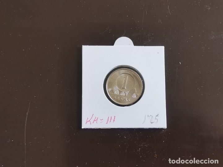 Monedas antiguas de Europa: LITUANIA 1 LITAS 2008 S/C KM=111 - Foto 2