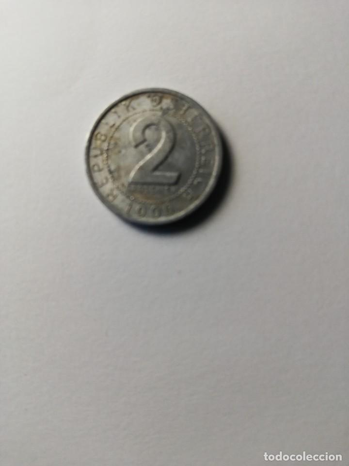 Monedas antiguas de Europa: AUSTRIA 2 GROSCHEN 1966 - Foto 2