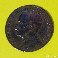 Monedas antiguas de Europa: ANTIGUA MONEDA DE ITALIA CINCO CENTESIMI 1915, PATINA AZULADA. Lote 246017575