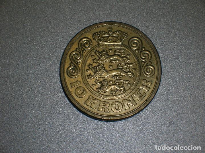 Monedas antiguas de Europa: DINAMARCA 10 CORONAS 1990 (10192) - Foto 1