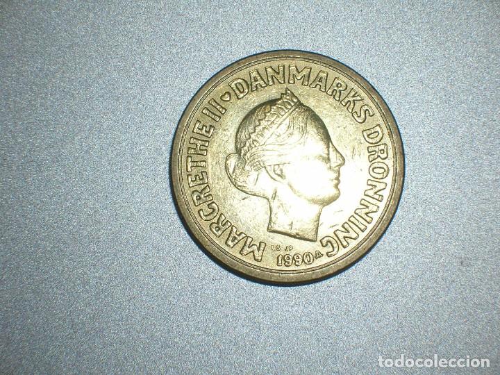 Monedas antiguas de Europa: DINAMARCA 10 CORONAS 1990 (10192) - Foto 2