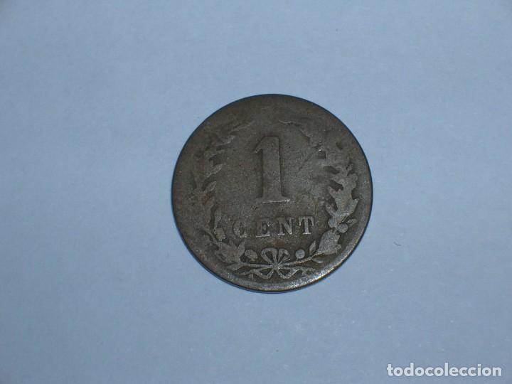 Monedas antiguas de Europa: HOLANDA 1 CENTIMO 1877 (10213) - Foto 2