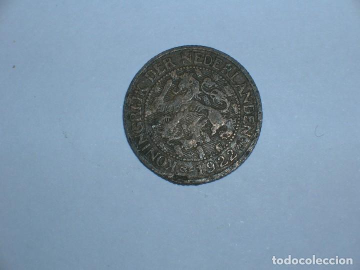 Monedas antiguas de Europa: HOLANDA 1 CENTIMO 1922 (10240) - Foto 2