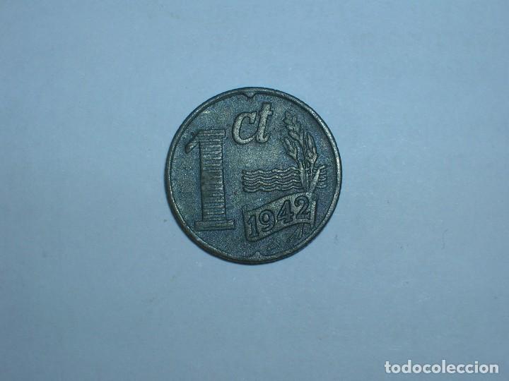 Monedas antiguas de Europa: HOLANDA 1 CENTIMO 1942 (10254) - Foto 2