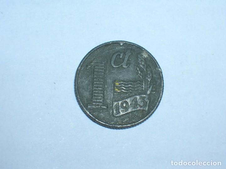 Monedas antiguas de Europa: HOLANDA 1 CENTIMO 1943 (10255) - Foto 2