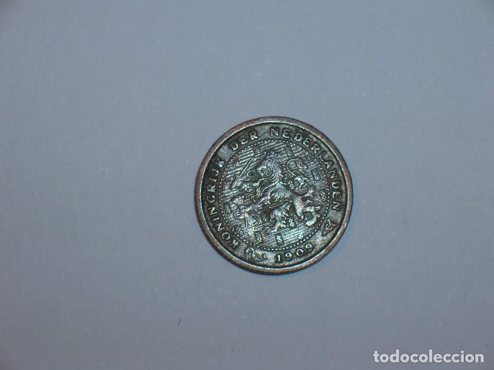 Monedas antiguas de Europa: HOLANDA 1/2 CENTIMO 1909 (10328) - Foto 1