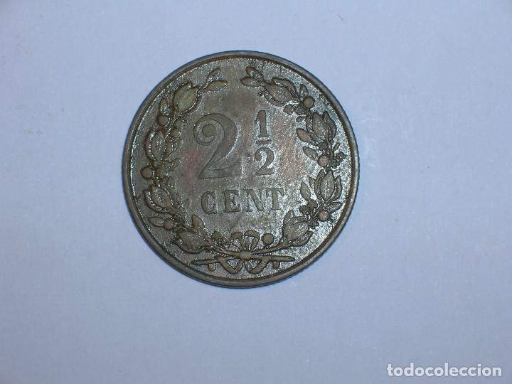 Monedas antiguas de Europa: HOLANDA 2-1/2 CENTIMOS 1890 (10366) - Foto 2