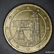 Monedas antiguas de Europa: 10 CENTIMOS CTM CENT EURO AUSTRIA 2007 CIRCULADA - MONEDAS USADAS. Lote 247650215