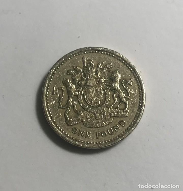 Monedas antiguas de Europa: 1 pound 1983 moneda - Foto 2