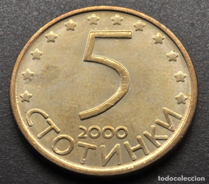 Monedas antiguas de Europa: Bulgaria, 5 stotinki 2000 - Foto 2