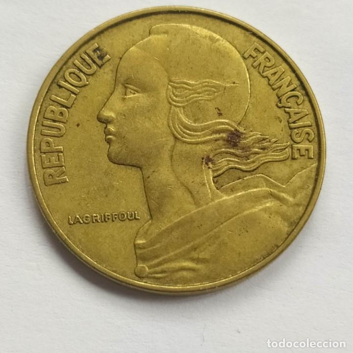 Monedas antiguas de Europa: ## Francia 20 C&eacute;ntimos de 1963 ## - Foto 2