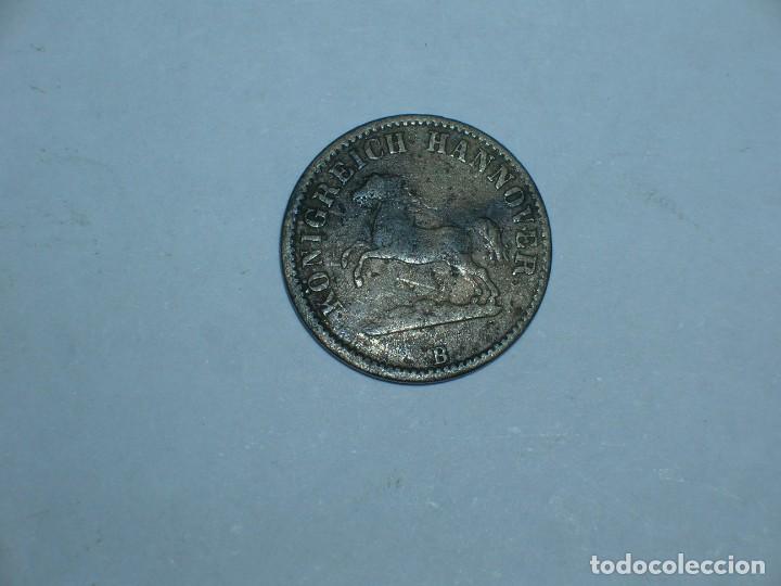 Moedas antigas da Europa: ALEMANIA/HANNOVER 1/2 GROSCHEN 1861 (4250)
