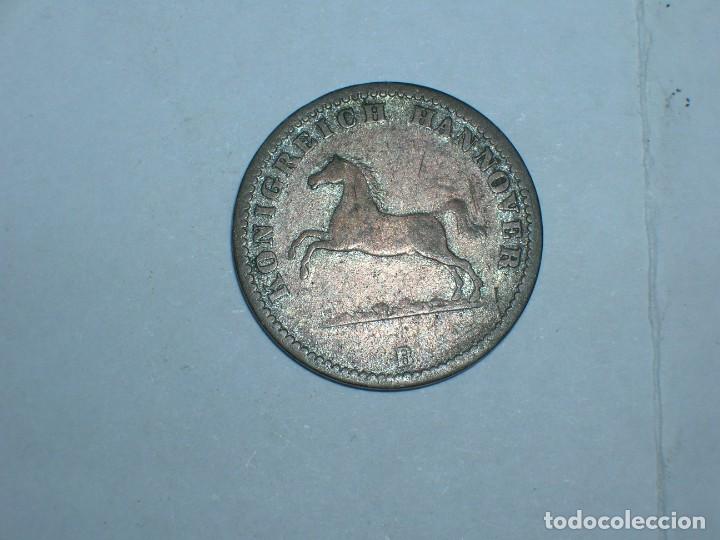Moedas antigas da Europa: ALEMANIA/HANNOVER 1 GROSCHEN 1863 (4271)