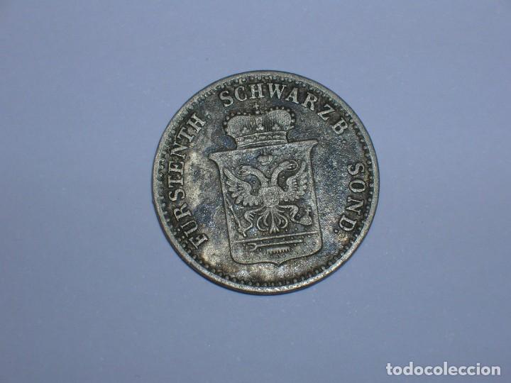 Monedas antiguas de Europa: ALEMANIA/SCHWARBURG-SONDERHAUSEN 1 SILVER GROSCHEN 1870 A (4287)