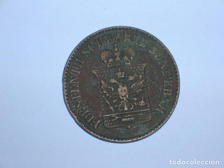 Monedas antiguas de Europa: ALEMANIA/SCHWARBURG-SONDERHAUSEN 3 PFENNIG 1846 A (4288)