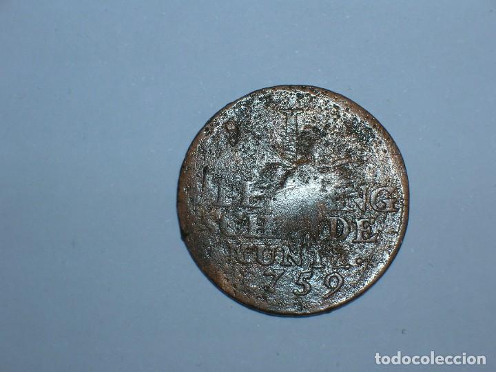 Monete antiche di Europa: ALEMANIA/BRUNSWICK-WOLFENBUTTEL 1 PFENNIG 1759 (4354)