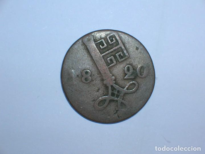 Alte M&uuml;nzen aus Europa: ALEMANIA/BREMEN 2-1/2 SCHWAREN 1820 (4643)