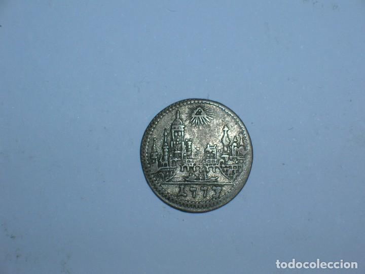 Moedas antigas da Europa: ALEMANIA/FRANKFURT 1 KREUZER 1773 (4674)