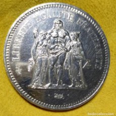 Monedas antiguas de Europa: MONEDA DE FRANCIA 50 FRANCOS 1976 PLATA 900. Lote 249404260