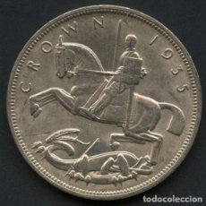 Monedas antiguas de Europa: REINO UNIDO, MONEDA DE PLATA, GEORGE V, SILVER JUBILEE, VALOR: CROWN, 1935, COIN SILVER