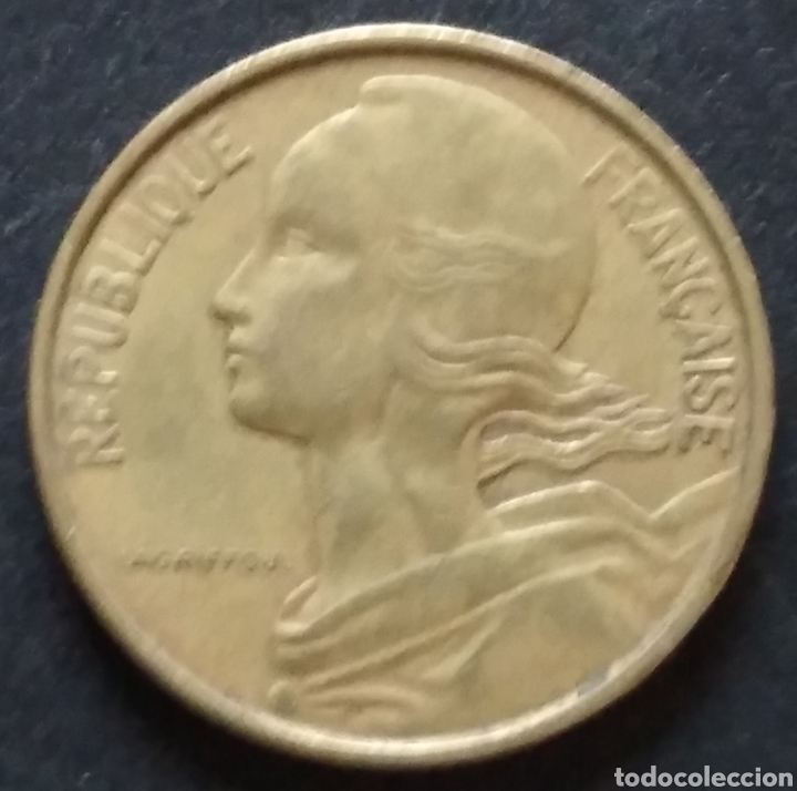 Monedas antiguas de Europa: MONEDA - FRANCIA 10 CENTIMOS 1971 - Foto 2