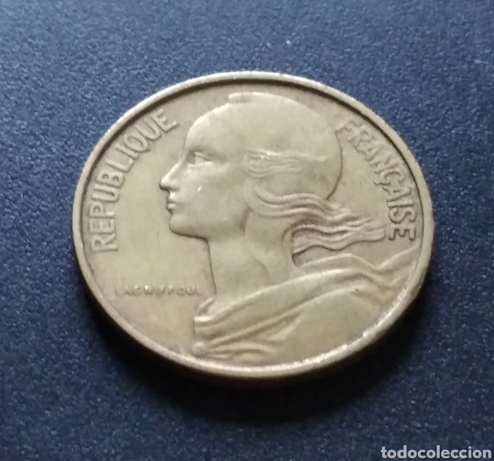 Monedas antiguas de Europa: MONEDA - FRANCIA 10 CENTIMOS 1971 - Foto 4