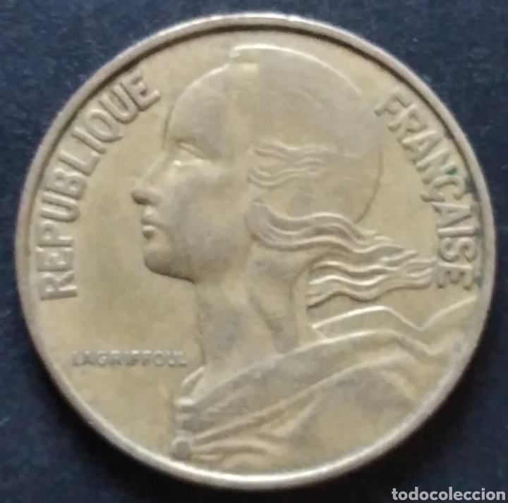 Monedas antiguas de Europa: MONEDA - FRANCIA 20 CENTIMOS 1970 - Foto 2