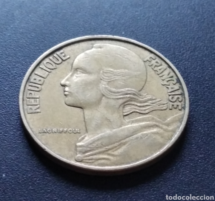 Monedas antiguas de Europa: MONEDA - FRANCIA 20 CENTIMOS 1970 - Foto 4