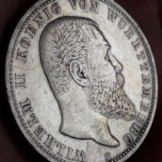 Monedas antiguas de Europa: 5 MARCOS, WURTTEMBERG 1903 E--CECA, GUILLERMO II