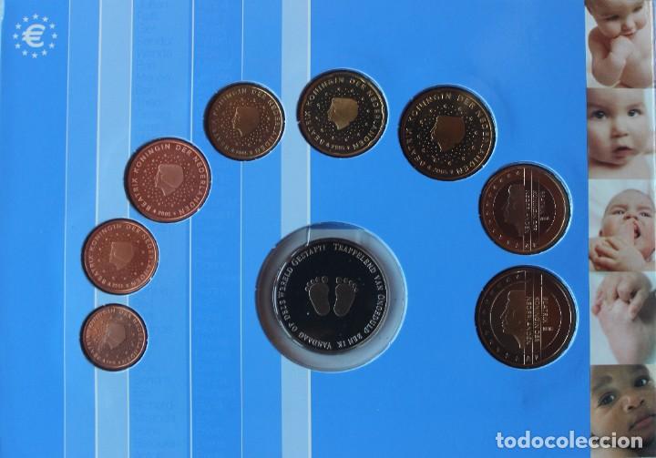 Monedas antiguas de Europa: Cartera Holanda 2005 &rdquo;Beb&eacute;&rdquo; BU - Foto 1