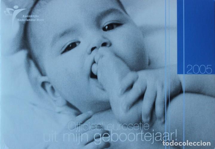 Monedas antiguas de Europa: Cartera Holanda 2005 &rdquo;Beb&eacute;&rdquo; BU - Foto 5