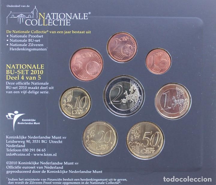 Monedas antiguas de Europa: Cartera Holanda 2010 BU - Foto 2