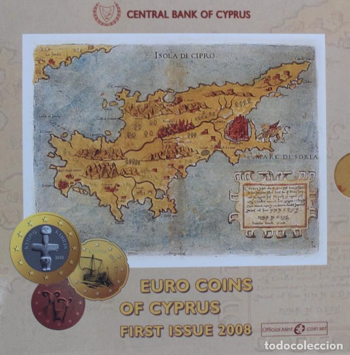 Monedas antiguas de Europa: Cartera Chipre 2008 BU - Foto 6