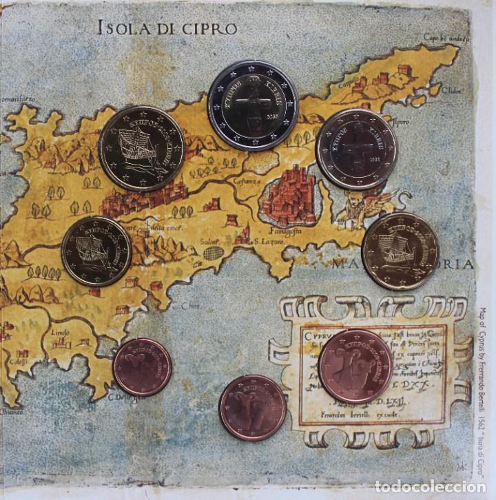 Monedas antiguas de Europa: Cartera Chipre 2008 BU - Foto 1