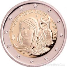 Monedas antiguas de Europa: 2 EURO ITALIA 2018 ”MINISTERIO DE SALUD ITALIANO” SC. Lote 365924716