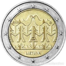 Monedas antiguas de Europa: 2 EURO LITUANIA 2018 ”FESTIVAL MÚSICA Y DANZA” SC. Lote 365924706