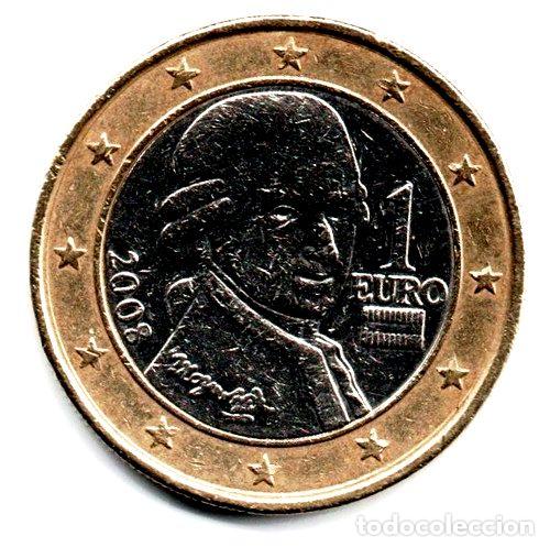 Monedas antiguas de Europa: austria moneda 1 euro 2008 e23b - Foto 1